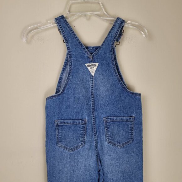OshKosh B'gosh Blue Denim Overalls Size 3T Cute Casual - Picture 7 of 11